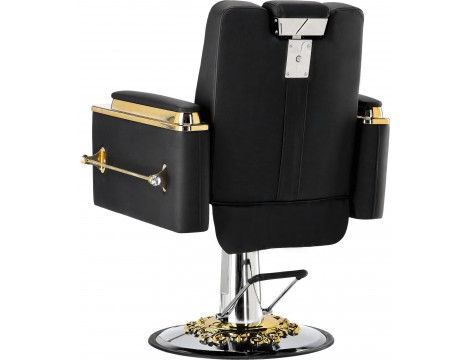 Fotel fryzjerski Midas hydrauliczny obrotowy do salonu fryzjerskiego podnóżek krzesło fryzjerskie Outlet - 2